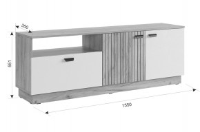 МОДИ К1 Гостиная (белое дерево) в Лесном - lesnoy.ok-mebel.com | фото 4