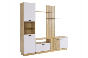 МОДИ К1 Гостиная (белое дерево) в Лесном - lesnoy.ok-mebel.com | фото 6