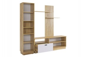 МОДИ К1 Гостиная (белое дерево) в Лесном - lesnoy.ok-mebel.com | фото 7