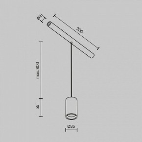 Модульный светильник Maytoni Focus LED C105PL-3W3-6K-B в Лесном - lesnoy.ok-mebel.com | фото 5