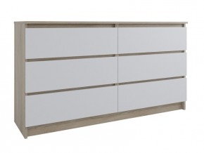 МОРИ МК 1380.6 Комод (Дуб Сонома/Белый) в Лесном - lesnoy.ok-mebel.com | фото