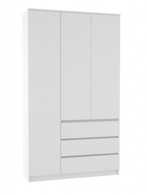 МОРИ МШ 1200.1 Шкаф (белый) в Лесном - lesnoy.ok-mebel.com | фото 2