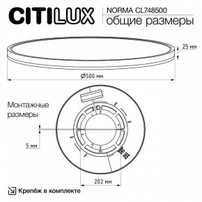 Накладной светильник Citilux Norma CL748500 в Лесном - lesnoy.ok-mebel.com | фото 11