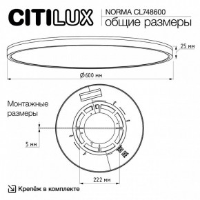 Накладной светильник Citilux Norma CL748600 в Лесном - lesnoy.ok-mebel.com | фото 10