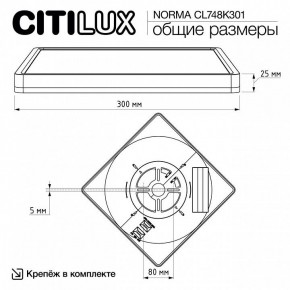 Накладной светильник Citilux Norma CL748K301 в Лесном - lesnoy.ok-mebel.com | фото 11