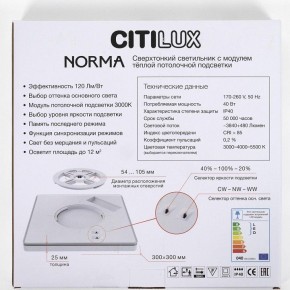 Накладной светильник Citilux Norma CL748K301 в Лесном - lesnoy.ok-mebel.com | фото 8