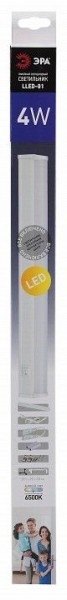 Накладной светильник Эра  LLED-01-04W-6500-W в Лесном - lesnoy.ok-mebel.com | фото 4