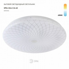 Накладной светильник Эра Slim SPB-6 Slim 3 24-6K в Лесном - lesnoy.ok-mebel.com | фото 2