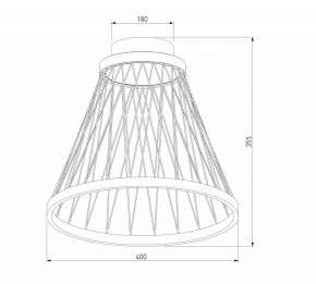 Накладной светильник Eurosvet Cesta 40018/1 LED коричневый в Лесном - lesnoy.ok-mebel.com | фото 4