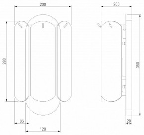 Накладной светильник Eurosvet Claire 60170/2 золото в Лесном - lesnoy.ok-mebel.com | фото 4