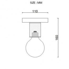 Накладной светильник Imperiumloft RH Utilitaire Socket 48,071 в Лесном - lesnoy.ok-mebel.com | фото 7