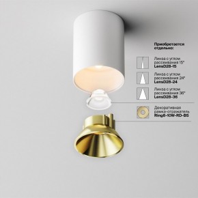 Накладной светильник Maytoni Alfa LED C064CL-8W2.7K-RD-WB в Лесном - lesnoy.ok-mebel.com | фото 3
