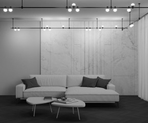 Накладной светильник Maytoni Luna TR149-1-5W4K-B в Лесном - lesnoy.ok-mebel.com | фото 4
