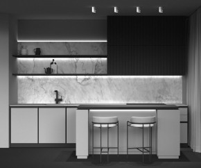 Накладной светильник Maytoni Orlo C085CL-9W4K-W в Лесном - lesnoy.ok-mebel.com | фото 4