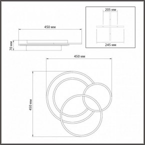 Накладной светильник Sonex Pine 7735/80L в Лесном - lesnoy.ok-mebel.com | фото 10