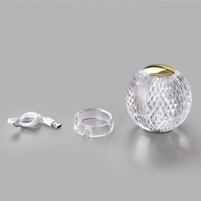 Настольная лампа декоративная Odeon Light Crystal 5008/2TL в Лесном - lesnoy.ok-mebel.com | фото