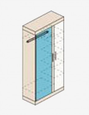 НИКА Н1 Шкаф для одежды в Лесном - lesnoy.ok-mebel.com | фото 3