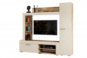 НИКОЛЬ Гостиная (Дуб крафт серый/софт айвори) в Лесном - lesnoy.ok-mebel.com | фото