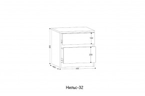 НИЛЬС - 32 Тумба в Лесном - lesnoy.ok-mebel.com | фото 2