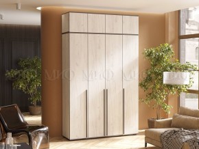 НОРД Шкаф 4-х ств с антресолью (1600) в Лесном - lesnoy.ok-mebel.com | фото 4