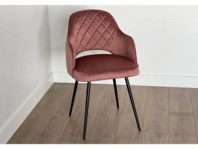 ОКСФОРД Стул (роза/черный) в Лесном - lesnoy.ok-mebel.com | фото