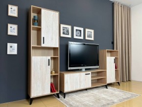 ОСКАР TRIO Гостиная (дуб золотой/сосна белая loft) в Лесном - lesnoy.ok-mebel.com | фото 2