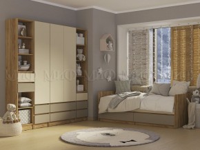 ЧЕЛСИ Color Пенал (Слоновая кость/Глиняный серый/Дуб крафт) в Лесном - lesnoy.ok-mebel.com | фото 2