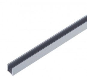 Планка торцевая "П" 4 мм для стеновой панели (алюминий) в Лесном - lesnoy.ok-mebel.com | фото 1