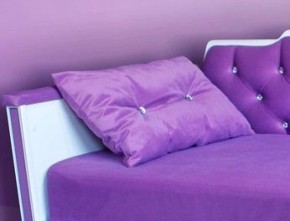 Подушка с 2-мя стразами для кровати ФЕЯ в Лесном - lesnoy.ok-mebel.com | фото