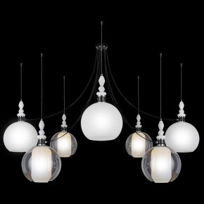 Подвесная люстра 33 идеи M66TW PND182.07.17CH.003BL-M66TW в Лесном - lesnoy.ok-mebel.com | фото 2
