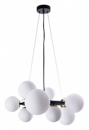 Подвесная люстра Arte Lamp Gemini A2243SP-10BK в Лесном - lesnoy.ok-mebel.com | фото 2