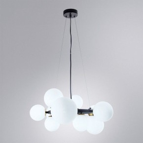 Подвесная люстра Arte Lamp Gemini A2243SP-10BK в Лесном - lesnoy.ok-mebel.com | фото 3