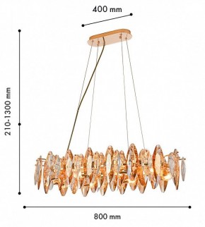 Подвесная люстра Favourite Glans 4719-8PC в Лесном - lesnoy.ok-mebel.com | фото 4