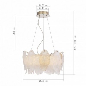 Подвесная люстра ST-Luce LIGHTSOME SL6135.203.01 в Лесном - lesnoy.ok-mebel.com | фото 6