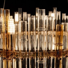 Подвесной светильник Arte Lamp Crystalla A4111LM-16GO в Лесном - lesnoy.ok-mebel.com | фото 6