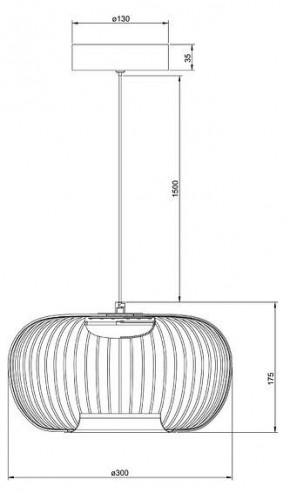 Подвесной светильник Arte Lamp Flare A3527SP-12BK в Лесном - lesnoy.ok-mebel.com | фото 3