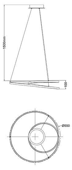 Подвесной светильник Arte Lamp Millo A3893SP-30BK в Лесном - lesnoy.ok-mebel.com | фото 3