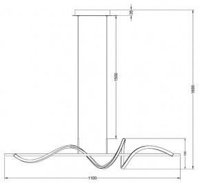 Подвесной светильник Arte Lamp Twisted A4587SP-30BK в Лесном - lesnoy.ok-mebel.com | фото 4