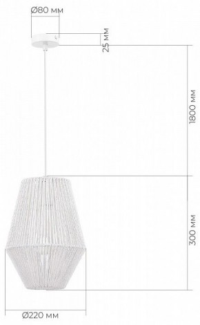 Подвесной светильник EVOLUCE ETTAN SLE6025-513-01 в Лесном - lesnoy.ok-mebel.com | фото 6