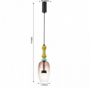 Подвесной светильник Favourite Dolci 4463-1P в Лесном - lesnoy.ok-mebel.com | фото 5