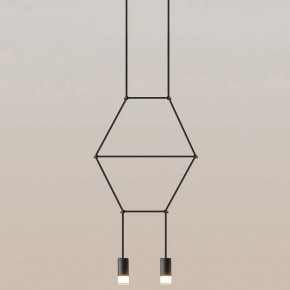 Подвесной светильник Imperiumloft Via Wireflow polyhedral Via01 в Лесном - lesnoy.ok-mebel.com | фото
