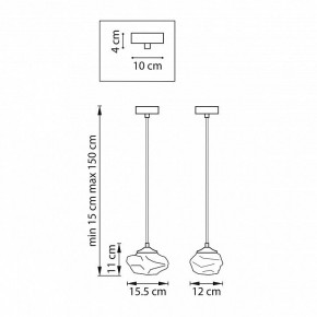 Подвесной светильник Lightstar Meringe 799033 в Лесном - lesnoy.ok-mebel.com | фото 4