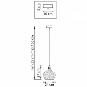 Подвесной светильник Lightstar Rocco 793116 в Лесном - lesnoy.ok-mebel.com | фото 6