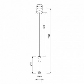 Подвесной светильник Mantra Spark 8967 в Лесном - lesnoy.ok-mebel.com | фото 3