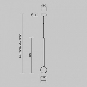 Подвесной светильник Maytoni Bubble dream MOD383PL-L4B3K в Лесном - lesnoy.ok-mebel.com | фото 4