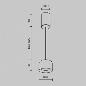 Подвесной светильник Maytoni Comfy P113-L12-3K-W в Лесном - lesnoy.ok-mebel.com | фото 4