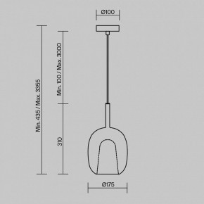 Подвесной светильник Maytoni Duality MOD271PL-01W1 в Лесном - lesnoy.ok-mebel.com | фото 5