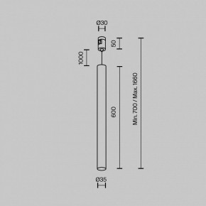 Подвесной светильник Maytoni Focus Led TR156-1-5W3K-B в Лесном - lesnoy.ok-mebel.com | фото 5