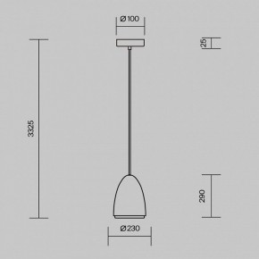 Подвесной светильник Maytoni Pilastro MOD430PL-01CM в Лесном - lesnoy.ok-mebel.com | фото 5