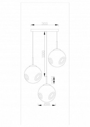 Подвесной светильник Moderli Amo V11524-3P в Лесном - lesnoy.ok-mebel.com | фото 6